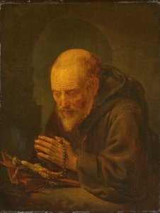 En hermitinbön av Gerrit Dou