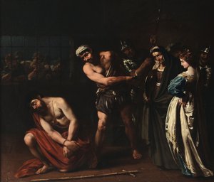 Johannes Döparens halshuggning av Gerard Douffet