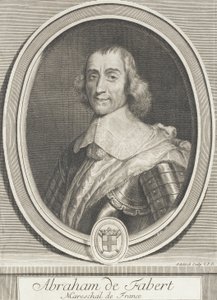 Abraham de Fabert, marskalk av Frankrike av Gérard Edelinck
