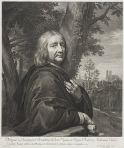 Philippe de Champaigne av Gérard Edelinck