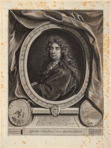 Porträtt av Eustache Teissier av Gérard Edelinck