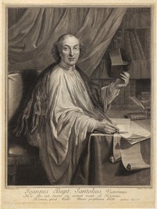 Porträtt av Gerbrand van Leeuwen av Gérard Edelinck