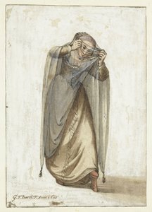 Venetiansk kurtisan av Gerard ter Borch