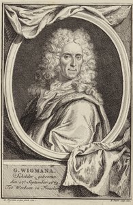 Porträtt av Gerard Wigmana av Gerard Wigmana