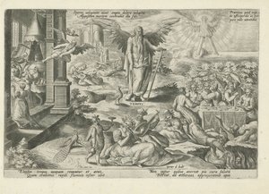 Fader Tid mitt bland lättsamma människor Sperne voluptates nocet empta dolore uoluptas (...) (titel på objekt) Moralizing Allegories of Time (serietitel)