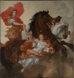 Apollo och Aurora av Gerard de Lairesse
