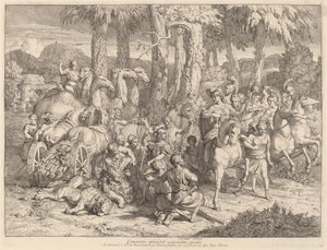 Semiramis på lejonjakten av Gerard de Lairesse