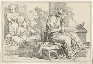 Tystnad och pratsamhet av Gerard de Lairesse
