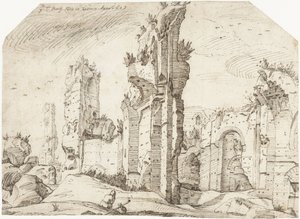 Ruinerna av Caracalla-baden
