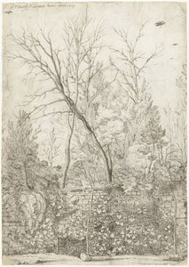 Garden of the Villa Madama, utanför Rom
