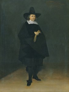 Porträtt av Burgermeister Jan Roever (1610-61)