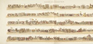 Historisk procession, hölls i Rotterdam den 21 maj 1874 (titel på objektet)
