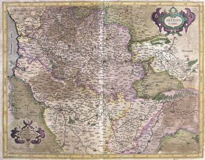Artois, Frankrike (gravyr av Gerardus Mercator