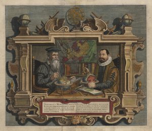 Atlas eller kosmografiska meditationer om världens skapelse och Iceluys gestalt. Påbörjad på latin av den mycket lärde Gerard Mercator, fullbordad av Jodocus Hondius av Gerardus Mercator