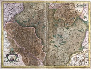 Polen (gravyr av Gerardus Mercator