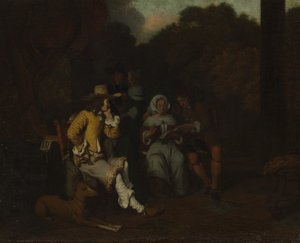 En musikalisk fest, tidigt 1650-tal. av Gerbrand van den Eeckhout