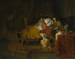 Isaac Blessing Jacob, 1642. av Gerbrand van den Eeckhout