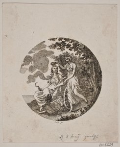 Titelvinjetten för Flora of Denmark and Holstein av Gerhard Ludvig Lahde