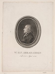 W.H.F. Abrahams av Gerhard Ludvig Lahde
