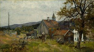Gård, Vik vid Stange av Gerhard Munthe