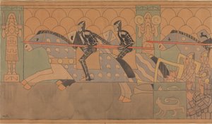 Folkloreteckning, 1895-1898.