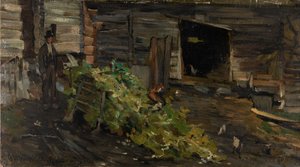 Släden av Gerhard Munthe