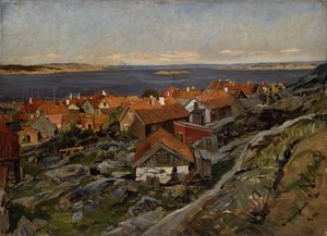 Utsikt över Nevlunghavn