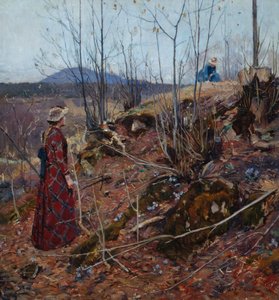 Blå anemon av Gerhard Peter Frantz Vilhelm Munthe