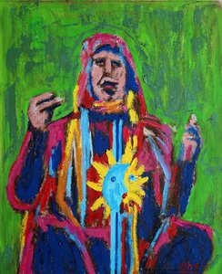 Shaman ii 1, 2019 (olja på duk)