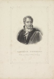 Porträtt av Casimir Pierre Périer Porträttserie av Soetens & Fils från 1838 (serietitel) av Gerhardus Fredericus Eilbracht