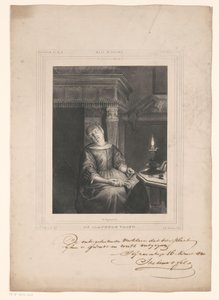 Sovande kvinna av Gerhardus Fredericus Eilbracht