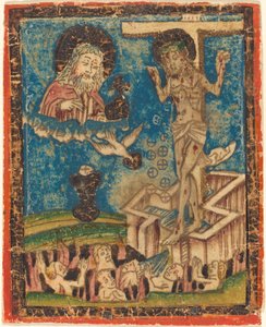 Allegori över nattvarden av German 15th Century