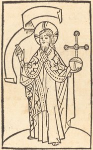 Före Kristus oss Salvatore av German 15th Century