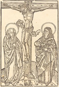 Kristus på korset av German 15th Century