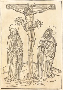Kristus på korset av German 15th Century