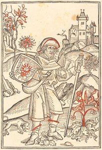 Gerson som pilgrim av German 15th Century