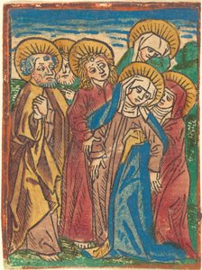 Madonna övervunnen av German 15th Century