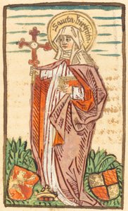 Heliga Birgitta av German 15th Century