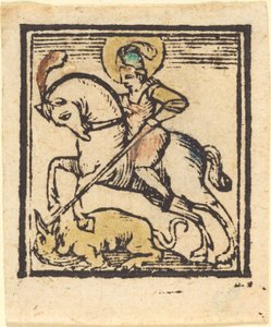 Sankt Georg av German 15th Century