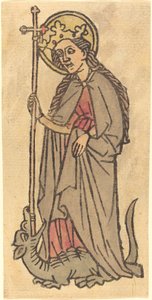 St Margaret av German 15th Century