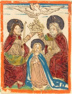 Jungfruns kröning av German 15th Century