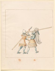 Freydal, The Book of Jousts and Tournament of Emperor Maximilian I: Combats on Foot (Jousts) (Volume III): Plate 150