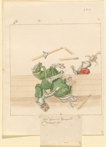 Italienska fredens torkning av German 16th Century