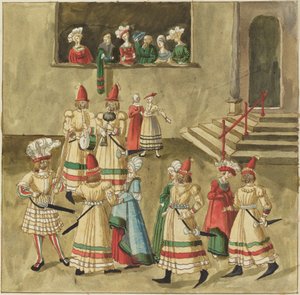Maskerad av German 16th Century