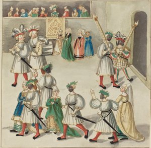 Maskerad av German 16th Century