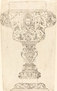 Ornament - Stor bägare av German 16th Century