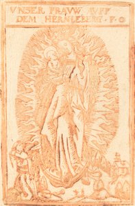 Madonna av Hernleberg av German 17th Century
