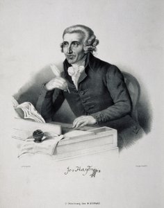 Porträtt av kompositören Joseph Haydn 1732-1809