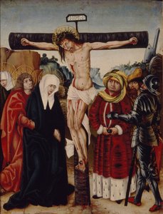 Korsfästelsen, tidigt 1500-tal. av German Master