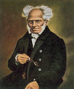 Arthur Schopenhauer, tysk filosof (färgfoto)